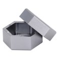 thumbnail image 2 of Billiard Chalk Holder, Portable Hexagonal Pool Cue Chalk Box with Aluminum Alloy Material, Lightweight and Durable, Easy to Use for Billiards Essential Accessories, 2 of 8