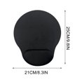 thumbnail image 5 of Gel Wrist Mouse Pad under $5! CQCYD Gel Wrist Support Mouse Pad, Ergonomic Gaming Mouse Mat with Cushion, Non-Slip Computer Desk Pad for PC Laptop Office, 5 of 5