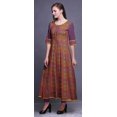 thumbnail image 3 of Bimba Anarkali Kurta Imprimée Longue Robe Maxi IndianKurtisFor Femmes Tenue de Fête, 3 of 6