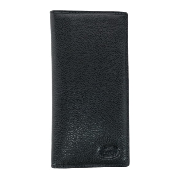 Mancini Leather Checkbook Pocket Secretary Wallet (Men's)