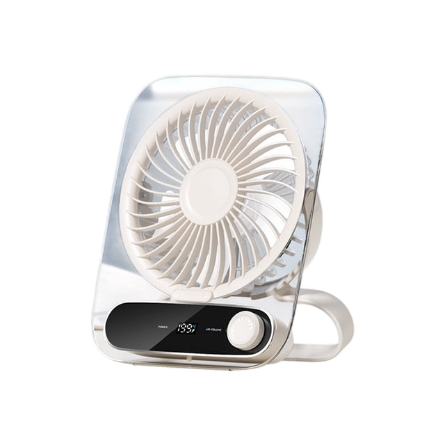 Ohufall USB Rechargeable Portable Fan Wall Mount And Stand Multi Speed Cooling Fan For Bedroom Office