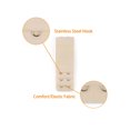 thumbnail image 4 of INSPIRE CHIC Women's Elastic Bra Hook Extensions 3 Rows 2 Pcs Skin Color 3 and White, 4 of 6