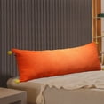 thumbnail image 4 of LNGOOR Body Pillow  Cooling Memory Foam Body Pillows for Adults Sleeping  Long Pillow for Bed  Big Large Firm Full Body Pillow for Side Sleeper  Full Pillows  + Pillow Core, 4 of 4