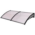thumbnail image 2 of 80"x 40" Window Awning Door Canopy Polycarbonate Front Door, 2 of 6