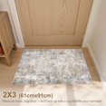 thumbnail image 2 of x Area Rug Living Room Rugs Washable Neutral Modern Abstract Soft Thin Large Rug Indoor Floor No Slip Rug Carpet for Bedroom Under Dining Table Home Office Decor Grey, 2 of 8