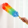 thumbnail image 1 of Reusable Electrostatic Dust Remover with Microfiber Head, Flexible Adjustable Duster Tool for Ceilings Furniture Cars Dusting, Washable Portable Cleaning Accessory - 60cm Length, 1 of 6