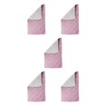 thumbnail image 2 of QualitChoice Dishcloth Microfiber Cloth Folding Rags Washcloth Water-absorbing Dishes Pots Bowl Tableware Non-stick Towel for Home Coffee Purple 5Set, 2 of 6