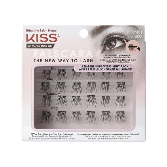 KISS Falscara Eyelash - Lengthening Wisps Multipack - KFCM01