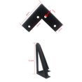 thumbnail image 2 of 2 Pcs Pieds de Meubles de Remplacement Base Mobile pour TV Canapé Pieds de Remplacement (Couleur : Noir), 2 of 5