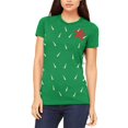 thumbnail image 1 of Halloween Cactus Costume Juniors Soft T Shirt, 1 of 1