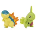 thumbnail image 2 of Pack de 2 figurines de combat Pokémon - Cyndaquil et Larvitar, 2 of 2