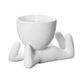 thumbnail image 2 of YAOMOBB Indoor Plant Decoration Pot Creative Craft Desktop Vase Container Small Figure Potted Plant Pot Mini Human Shaped Ceramic Flower Pot, 2 of 7