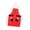 Santa, variant on Elodie Christmas Apron Bib Apron Adorable for Adult Sleeveless Apron Adjustable Novelty Elf
