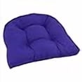 thumbnail image 3 of Blazing Needles Coussin de Chaise en Forme de U (Ensemble de 2) - Bleu Royal, 3 of 3