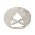 thumbnail image 3 of Casquette de Baseball Respirante Maille Croisée Conception Creuse Large Bord Protection Solaire Chapeau de Queue de Cheval Extérieur, 3 of 7