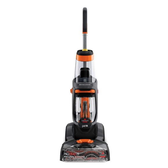 BISSELL ProHeat 2X Revolution Nettoyant et Shampoing Vertical pour Tapis Pleine Grandeur pour Animaux avec Détachant Antibactérien et Détachant, 1548, Noir et Vert