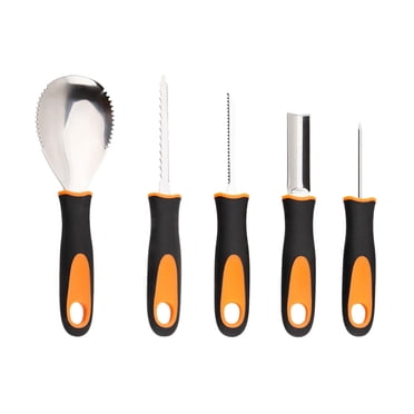 Mistaha 11PCS Halloween Pumpkin Carving Kit with Carry Bag Professional Stainless Steel Tools Professional Pumpkin Cutting Carving Supplies