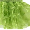 thumbnail image 4 of Bébé Filles Robe 3D Papillon Froncé Sans Manches Couches Cami Été Casual Vêtements Princesse Robe, 4 of 6
