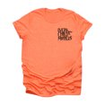 thumbnail image 1 of T-Shirt pour Femmes Adulte Décontracté à Col Rond T-Shirt Imprimé Orange Ample à Manches Courtes, 1 of 3