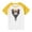 Jaune, variante sur Feancey T-Shirts Graphiques pour Enfant Mignons Imprimés 3D Col Rond Hauts Raglan Manches Courtes T-Shirt Décontracté Tout-Petits Garçons Filles T-Shirts Cadeaux Fantaisie Rose 13 Ans