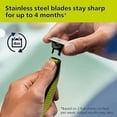 thumbnail image 4 of Philips OneBlade 360 flex blade, 4 pack, ONEBLADE 4pk, 4 of 7