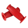 thumbnail image 3 of Paire de Poignées Universelles pour Guidon de Moto Rétro Poignées de Guidon Rouges 22 24 mm, 3 of 7