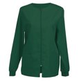 thumbnail image 1 of Veste d'Uniforme pour Femmes, Veste de Travail à Fermeture Éclair devant, Veste d'Échauffement, 1 of 4