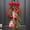 C, variant on Uuiauoio Christmas Bells with Red Ironwork Design, Window Hanging Ornaments for Holiday Home Decor, Festive Seasonal Accents for Party and Celebration Displays