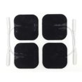 thumbnail image 4 of 36pcs Electrode Pad Reusable Strong Stickiness Rectangular Replacement Electrode Pad for TENS Machine, 4 of 8