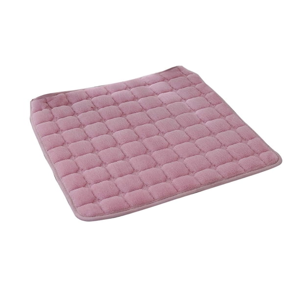Outdoor Chair Cushions Stool Cushion, Household Thin Dining Table Cushion, All Season Universal Non Slip Strap, Tie, Solid Color Student Cushion Outdoor Seat Cushions