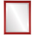 thumbnail image 1 of Pasadena Framed Mirror - Holiday Red, 1 of 6