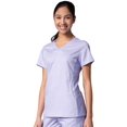 thumbnail image 1 of EON Women's COOLMAXÂ® Mesh Panel V-Neck Solid Scrub Top, 1 of 2