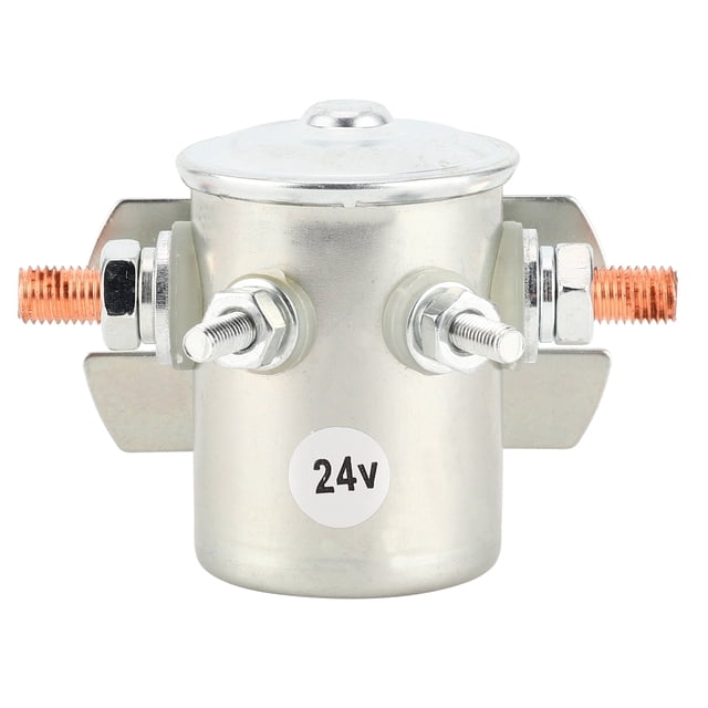 Relais Solénoïde 200V 24VDC en Acier Inoxydable Accessoires Électroniques Automobiles pour Pièces Auto