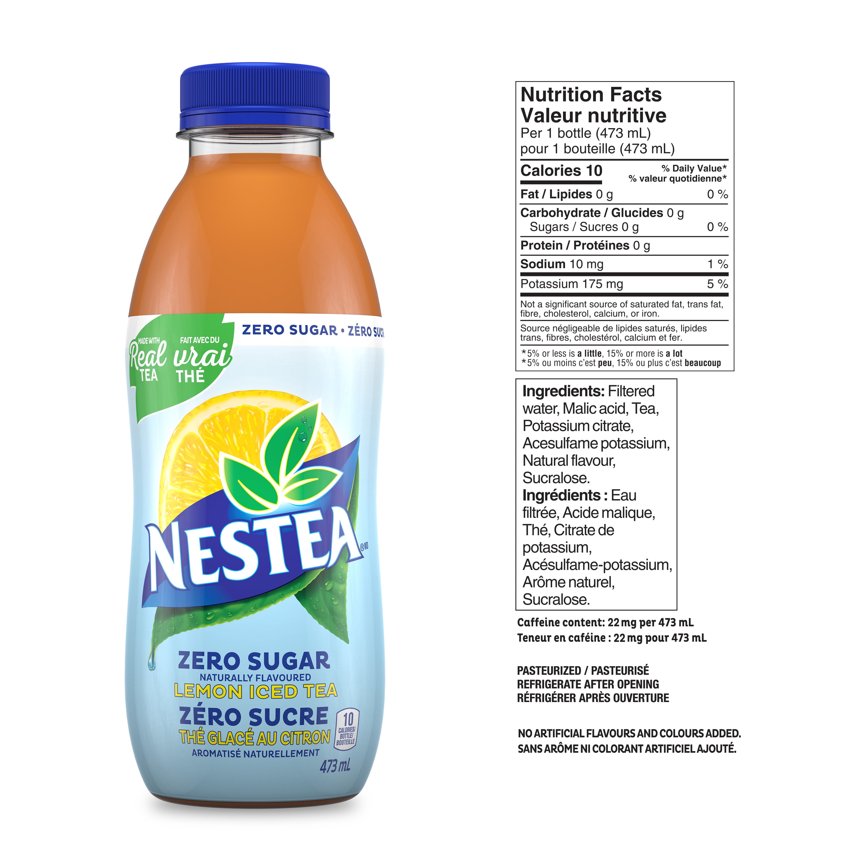 Thé glacé Zéro sucre Nestea®