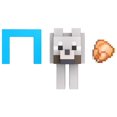 thumbnail image 1 of Minecraft Figurine articulée Loup, 8,26 cm, pièce Crée-un-portail, 1 of 6