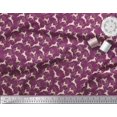 thumbnail image 3 of Soimoi polyester Crepe Fabric Leaves & Reindeer Animal Fabric Prints By Yard 52 Inch Wide, 3 of 3