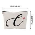 thumbnail image 2 of TopLLC You Send Love Makeup Case Toiletry Bag Gift For Friend Makeup Bag For Friend Gifts, 2 of 5