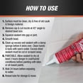 thumbnail image 3 of DAP Kwik Seal Tub & Tile Adhesive Caulk, 162ml, White, 3 of 8
