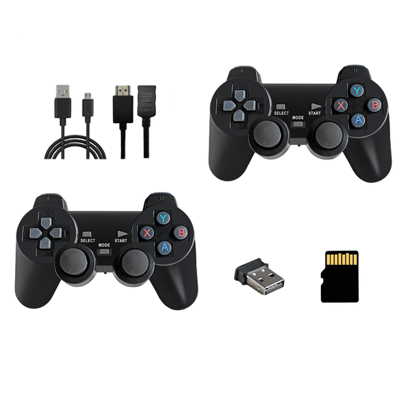 Salange K8 2.4G Manettes Sans Fil Externes Rétro Bâton de Jeu. 64G