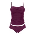 thumbnail image 4 of DGMIOCS Women's Bikini Set Two Piece Bathing Suit Red M, 4 of 5