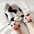 thumbnail image 3 of Knitted Crocodile Socks 3D Animal Socks Knitting Pattern Socks Fun Christmas Gift to Kids Adults, 3 of 4