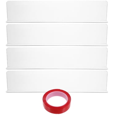 MOVTOTOP Transparent Window Sill Protector with Paste for Car Horn 4pcs ABS Material Easy to Install