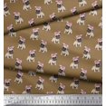 thumbnail image 3 of Soimoi Poly Georgette Fabric Pug Dog Fabric Prints by Yard 42 Inch Wide, 3 of 3