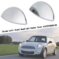 thumbnail image 2 of Chrome Left+ Right Headlight Washer Cover 61672752559/60 For Mini Cooper 08-2014, 2 of 5