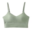 thumbnail image 1 of AherBiu Bralettes for Women No Padding Seamless High Support Wireless Bras Smoothing Comfort Everyday Bras, 1 of 7