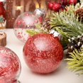 thumbnail image 4 of 30Pcs/Set Christmas Style Hanging Decor Beautiful PET Glitter Festive Touch Hanging Ball Pendant for Home, 4 of 9