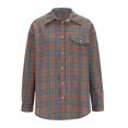 thumbnail image 1 of Erwazi Women Plaid Button Down Shirts Long Sleeve Shacket Jacket Fall Blouses Tops, 1 of 8