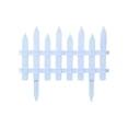 thumbnail image 2 of XYAIYT White Plastic Garden Fence Edgings for Lscaping Fall Decorations Holiday Decorations Define Spaces in Lawns Flowerbeds with Modular Design Easy Installation Long Lasting Outdoor Privacy White, 2 of 6