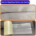 thumbnail image 4 of CHUANK Strong Adhesive Repair Tape Waterproof Rv Awning Repair Tape Strong Adhesion Tent Repair Tape Transparent Boat Covers Repair Patch Kit, 4 of 8