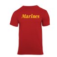 thumbnail image 3 of Rothco Marines T-Shirt Imprimé - Rouge, Large, 3 of 6